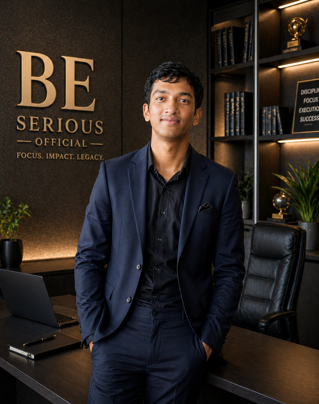Sujal — Aditya's Manager, BE SERIOUS OFFICIAL