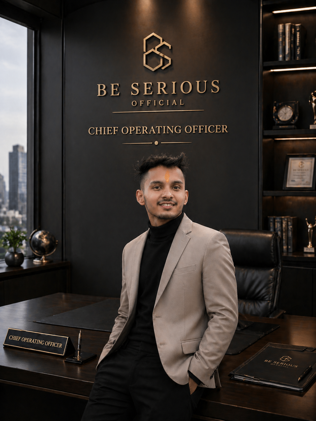 Kunal — Co-Founder & COO, BE SERIOUS OFFICIAL