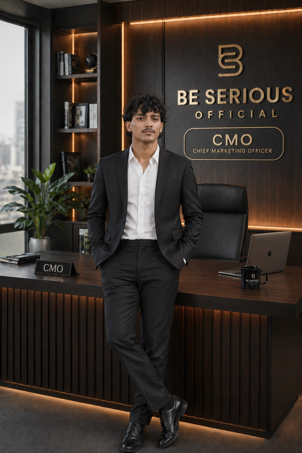 Priyanshu — Co-Founder & CMO, BE SERIOUS OFFICIAL